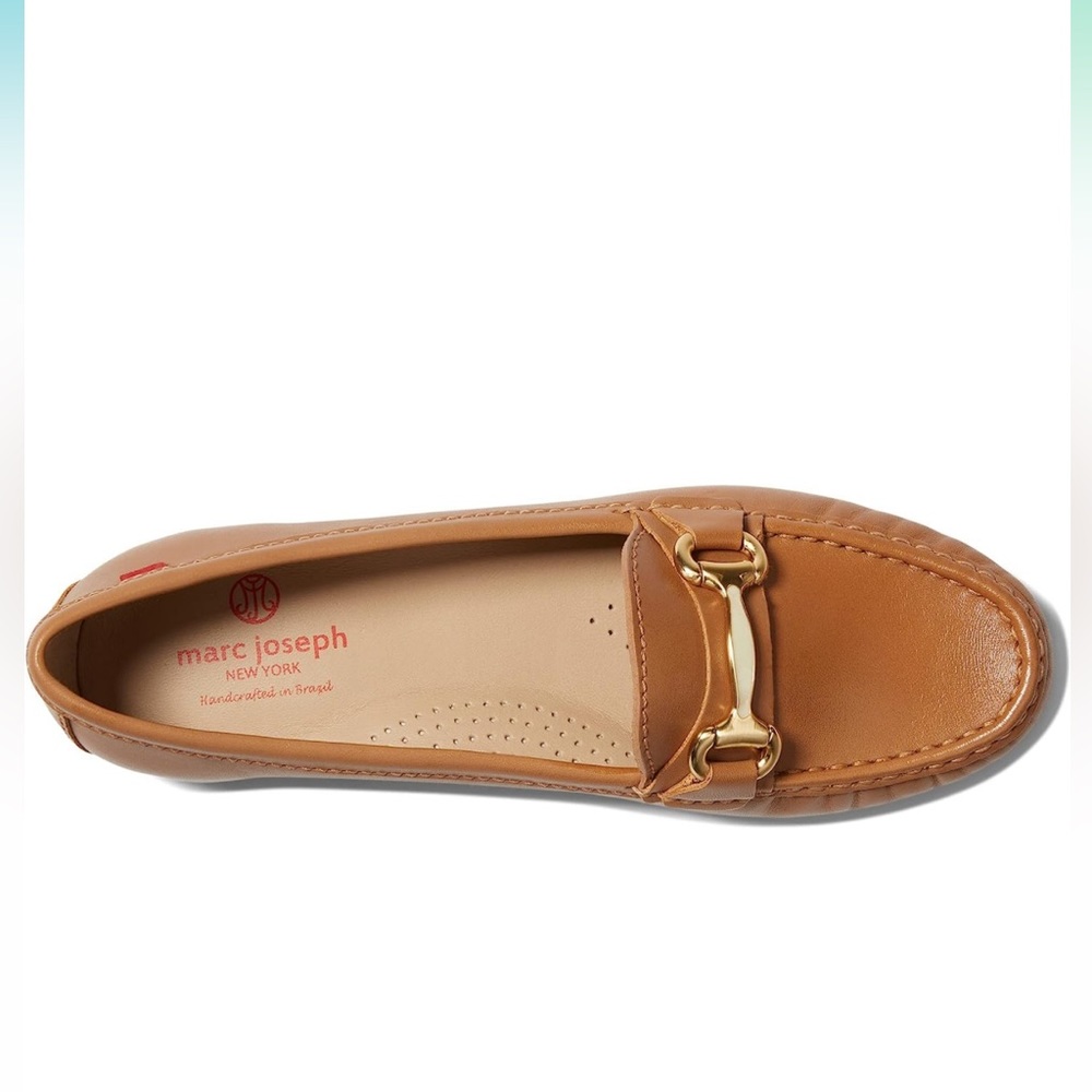 MARC JOSEPH NEW YORK Womens Leather Grand Street Loafer Driving Style Brazil New